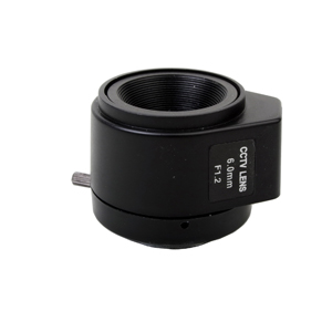  6MM Motor F1.2 DC Aperture CS CCTV Lens 