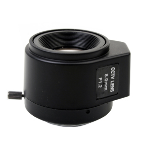  8MM Motor F1.2 DC Aperture CS CCTV Lens 