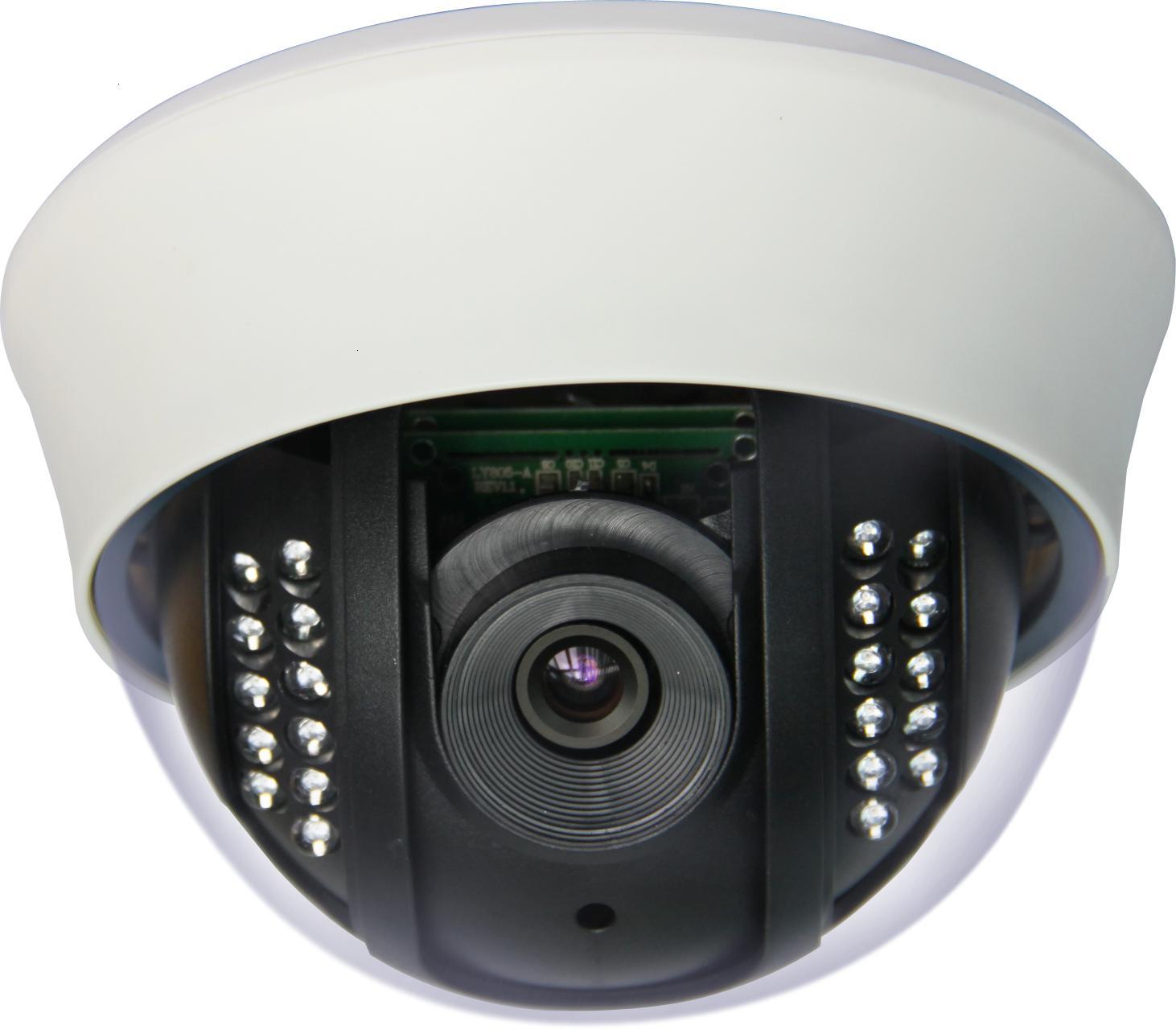 IR 2 Megapixel Semi Dome IP Web Network CCTV Camera