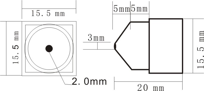 Pinhole lens 90deg view 480TVL CMOS Mini CCTV Camera with Audio