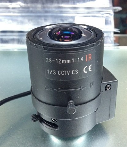  2.8-12mm Automatic Aperture CS Zoom Lens For CCTV Camera 