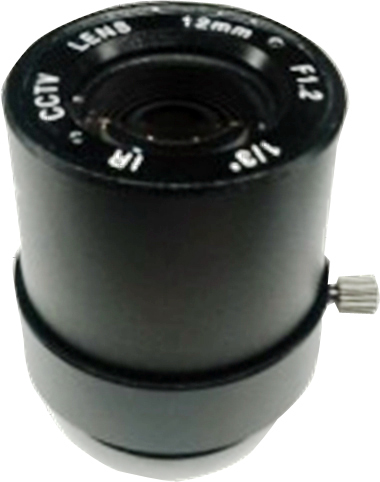 New 1/3 F1.2 12mm Low Illumination CCTV Camera Lens
