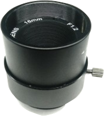  17 Degree F1.2 16mm IR Board Lens 1/3 for CCTV Camera 