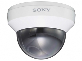  Sony SSC-N24 is an analog color mini-Dome camera with high sensitivity 