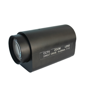 10-200mm Motor Electrical Zoom Lens for Security Camera