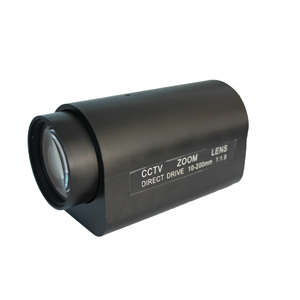  10-200mm Motor Electrical Zoom Lens for Security Camera 