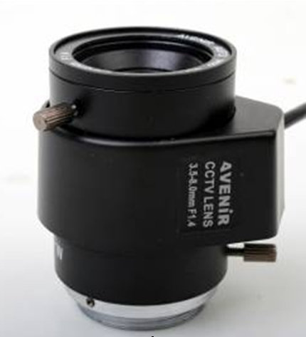 3.5-8mm F1.4 Manual Focus DC Aperture CCTV Lens