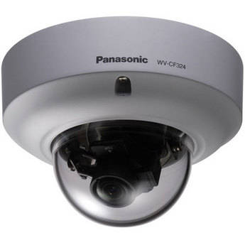  Panasonic WV-CF324 Ruggedized Day/Night Fixed Dome Camera 